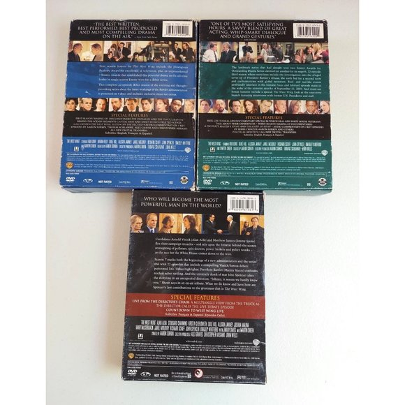 The West Wing: The Complete First 1999, Third 2002, & Seventh 2006 Seasons DVD - Picture 2 of 12